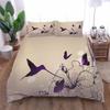 Sets For Children 3D Colourful Flowers Bed Duvet Cover Set Queen Twin Size Bedding Set Single King Soft Polyester Quilt Cover