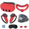 Essential 7pcs Accessories for VR Headset Protector Controller Grip Rocker Cap VR Facial Interfaces Controller Bracket