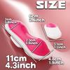 Mini Vibrateur Clitoridien Portable pour Femmes Rechargeable Étanche Contrôlé par APP Discret Jouet Adulte Télécommande Stimulateur Vibratoire pour Couples