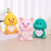 62KD Dinosaur Piggy Money Storage Jar Cartoon Animal Saving Toy Money Case Gift Suitable for School Kindergarten
