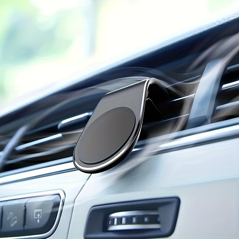1PC Support de téléphone magnétique sortie d'air voiture support L navigation aspiration magnétique