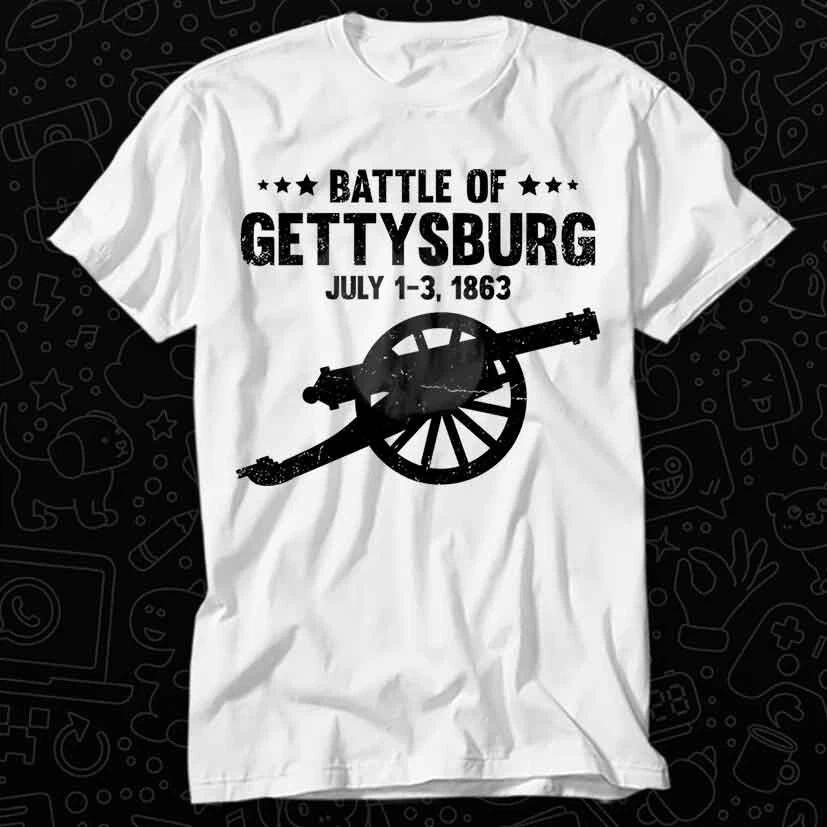 Battle Of Gettysburg Civil War Battle Vacation T Shirt 406