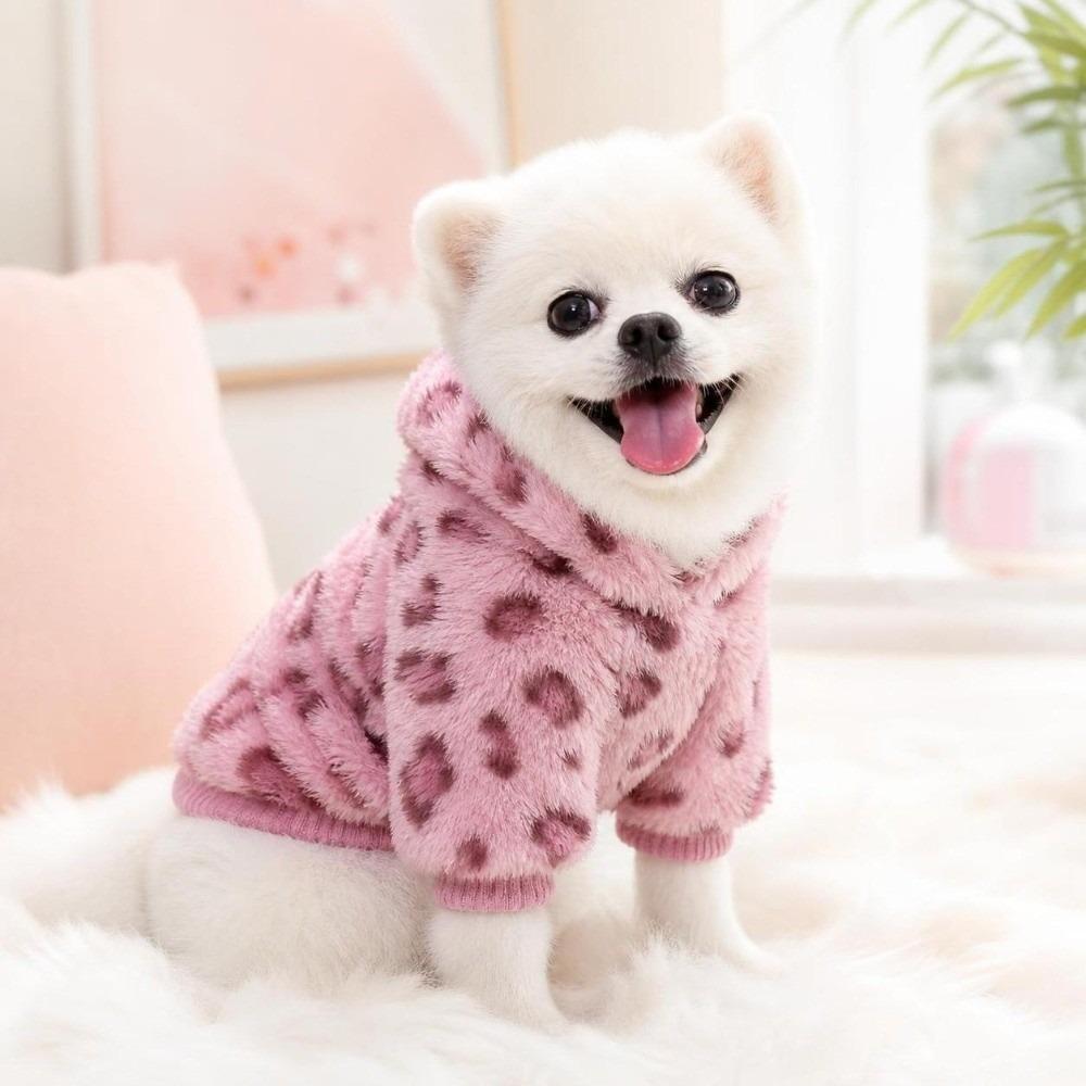 Winter Dog Warm Clothes Windproof Plush Dogs Coat Fashion Pet Clothes  for Small Medium Dog