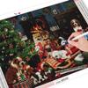 Diamond Painting Christmas Kit Full Square Round Diamond Embroidery Dog Mosaic Animal Home Decoration New Year's Gift