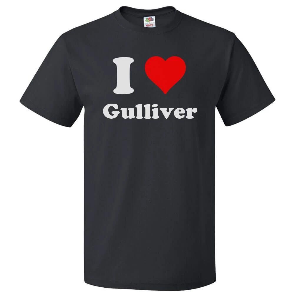 Camiseta I Heart Gulliver - Camiseta I Love Gulliver