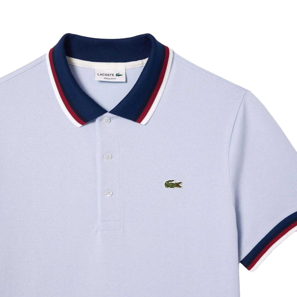 Lacoste Herr Mini Pique Stretch Regular Pikétröja