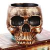 Resin Skull Heads for Halloween Decoration Resin Crafts Fun Punk Style Decorations Skull Sculpture For Halloween Gift