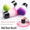 Long Handle Soft Bristle Nail Dust Brush for Polishing and Cleaning