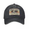 Vintage 1987 Cassette Tape Nostalgia Demin Cap Lightweight Mens Hats Baseball Cap Men