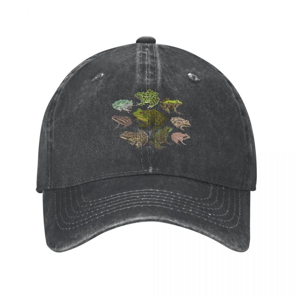 For the Love of Frogs Cowboy Hat Streetwear Cute Women's Beach Outlet Men's