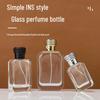 Clear Glass Perfume Spray Bottle for Cosmetic Samples