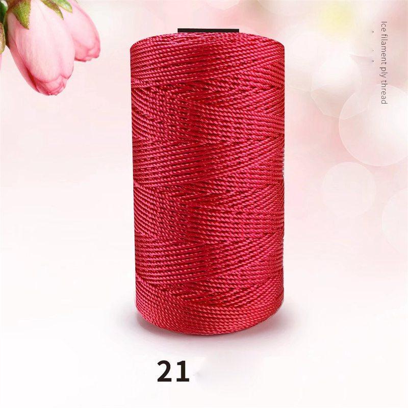34 Colors Macrame Cord Craft Twisted DIY Wedding Decor String Rope Supply Handmade Artisan Polypropylene Sewing Thread