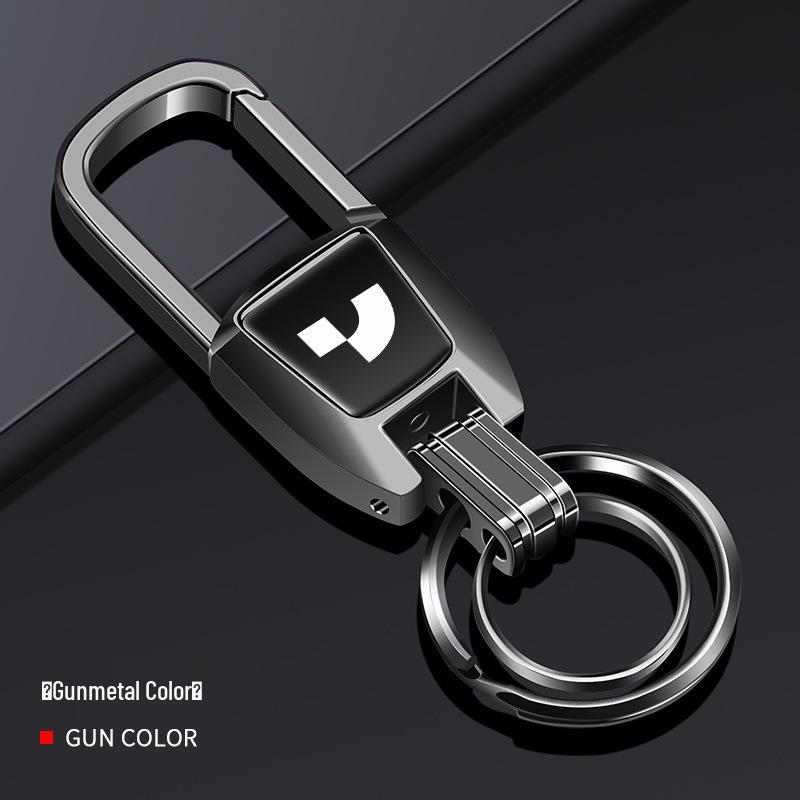 Zinc Alloy Car Keychain for Ji Yue 01/07/Robo X - Anti-Lost Pendant Accessory