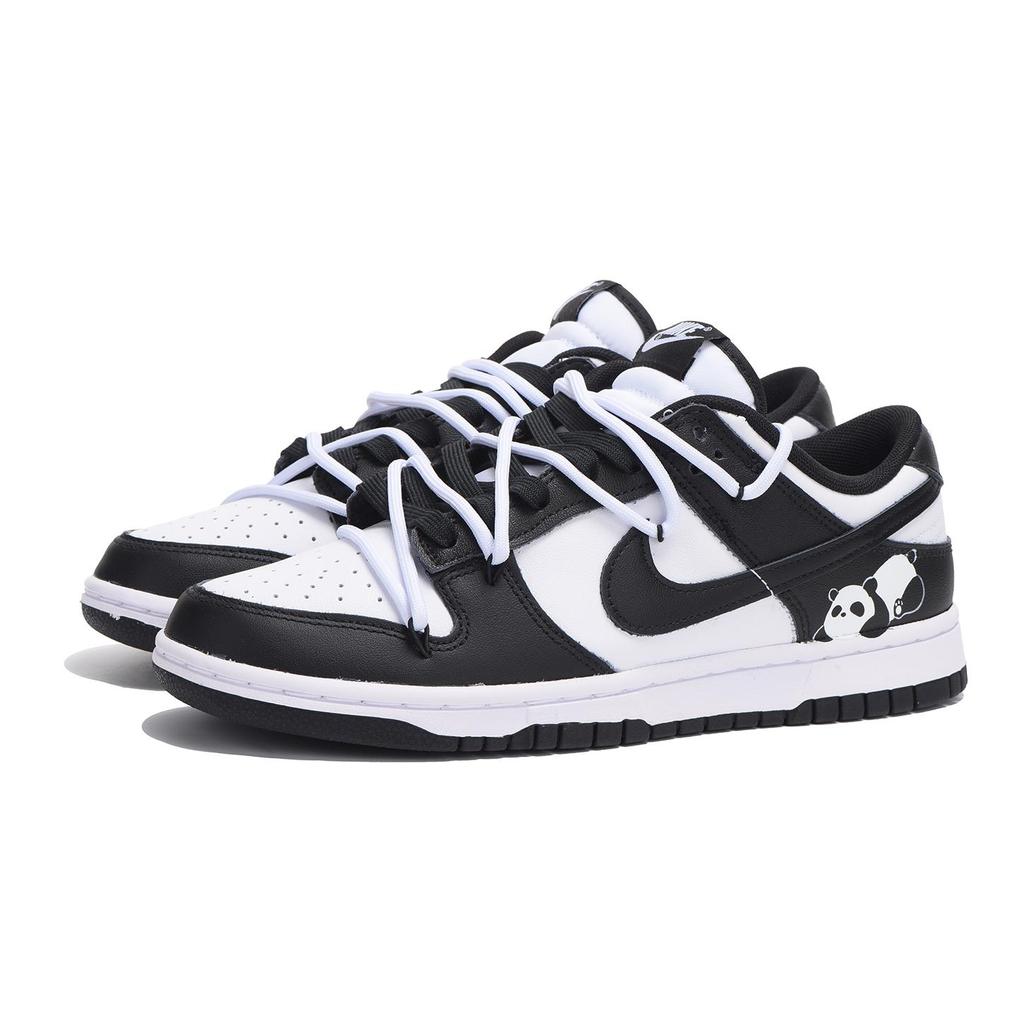 Nike Dunk Low Top Skateboard Shoes GS Black CW1590-100(Team59-SBOXQD)