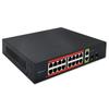 Gigabit Ethernet SWITCH PoE 16xRJ45 2xRJ45 2xSF