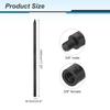 uxcell Metal Microphone Stand Extension Pipe, 38-inch Male to 38-inch Female, Microphone Extension Rod, 17.32 x 0.6 inches, Black