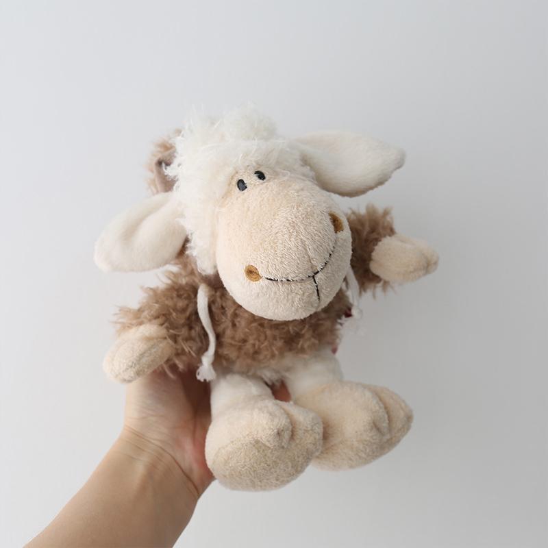 25 Cm Sheep In Wolf's Skin Plush Toy,Cute Lamb with Hat Baby Kids Doll Gift