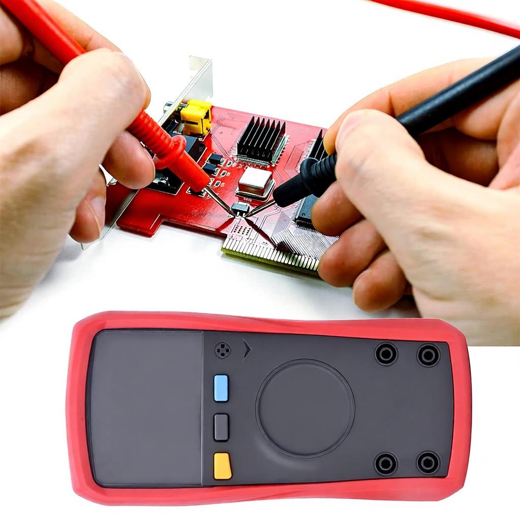UT890D  Digital Multimeter High Precision Multifunctional Electrician Meter AC DC Voltage Current Resistance Fuse Blown Prompt On Off Alarm Frequen