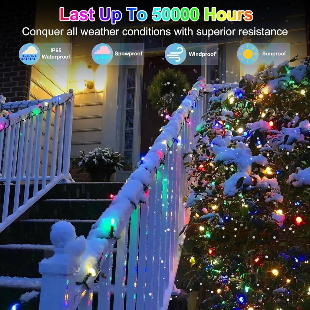 Lights for Home,Patio,Christmas,Deepawali & Diwali Decoration Lights for Balcony Outdoor – Pack of 2