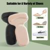 Blister Prevention Heel Cushions Half Size Reducer Shoes High Heels Anti Slip Grippers Shoe Inserts Fit Large To Small Adjuster