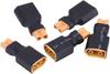 5-Pack RC Battery Adapter Converter – XT30 Female To XT60 Male | Compact & Durable | For Drones, FPV, RC Cars | Yellow
