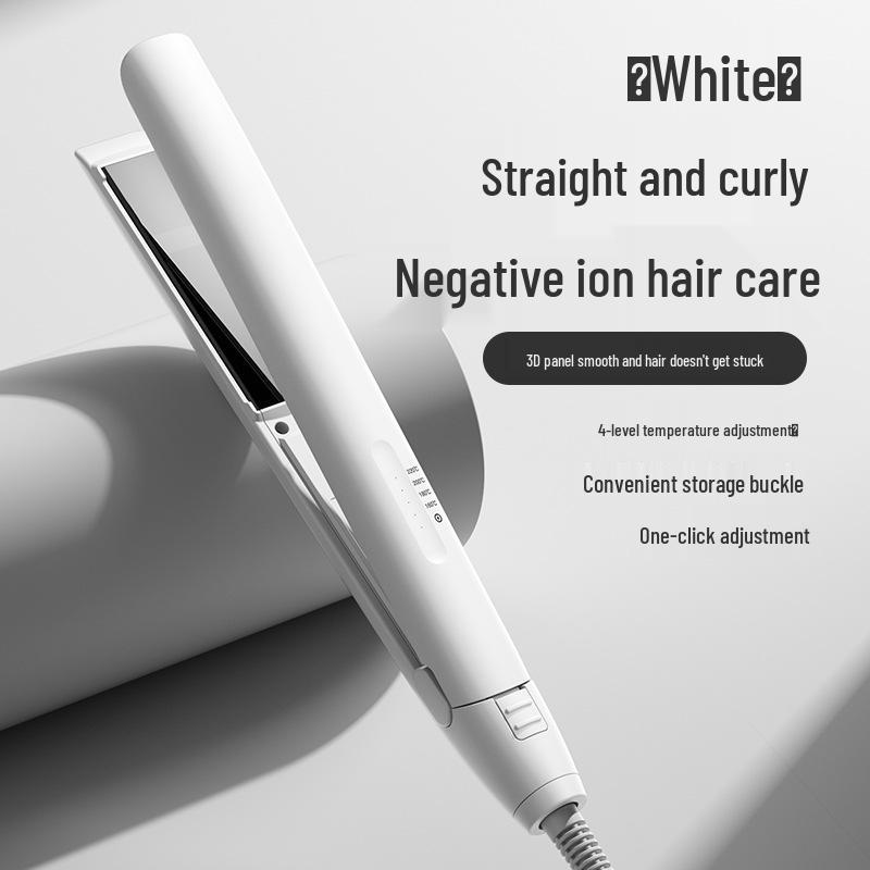 Dual-Use Mini Portable Hair Straightener & Curler for Bangs