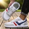 Tenis De Hombre Wide Toe Box Barefoot Shoes Minimalist Breathable Comfortable Outdoor Walking Shoe Sports Casual Blue Shoes