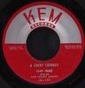 7inch Record CLIFF FERR?, THE CAFE SOCIETY QUINT - A Cocky Cowboy / House With The Lit 45129 Kem Records US Pop Used