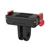 Quick Release Plastic Mount for Action Cameras Universal Compatibility ABS Material Adjustable Angle