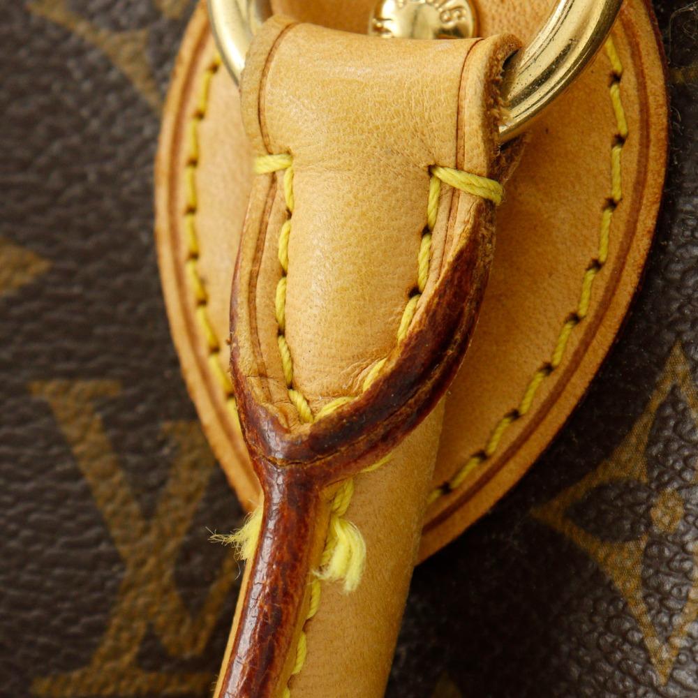 Louis Vuitton Tivoli PM Handbag M40143 Brown Monogram Canvas Women Used