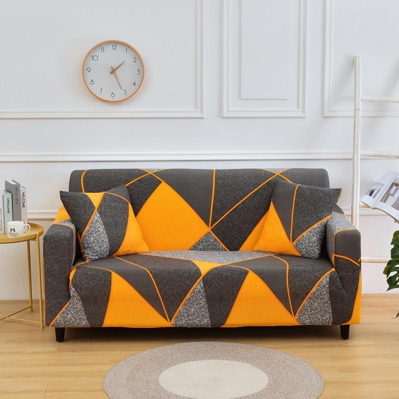Elastic Sofa Covers for Living Room Spandex Tight Wrap All-inclusive Sectional Couch Cover Furniture Slipcover 1/2/3/4 Seater