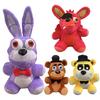 Fnaf pliušiniai žaislai Naktis pas Freddy Fnfa Mieli pliušiniai žaislai Lėlė Bonnie Meškiukas Foxy Animacinių filmų minkšti žaislai Freddy žaislai Vaikams Gerbėjų dovanos
