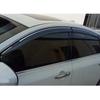 For Hyundai Elantra Avante 2016 2017 2018   Car Styling Stick Plastic Window Glass Wind Visor Rain/Sun Guard Vent 4PCs
