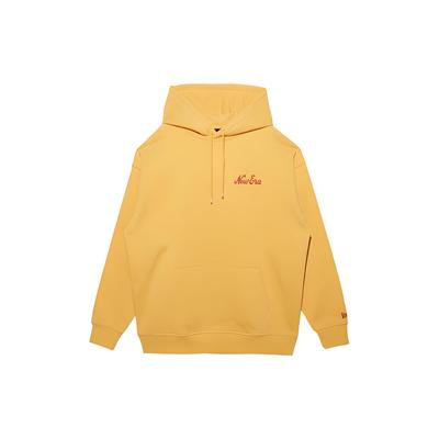 New Era FW22 Tryckt Huvtröja Unisex Huvtröjor Gul 13353724