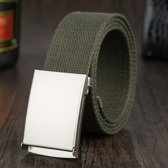 Curea de talie Cadou rafinat Confortabilă Pânză Cataramă metalică lată Curea pentru pantaloni Accesoriu costum KTB