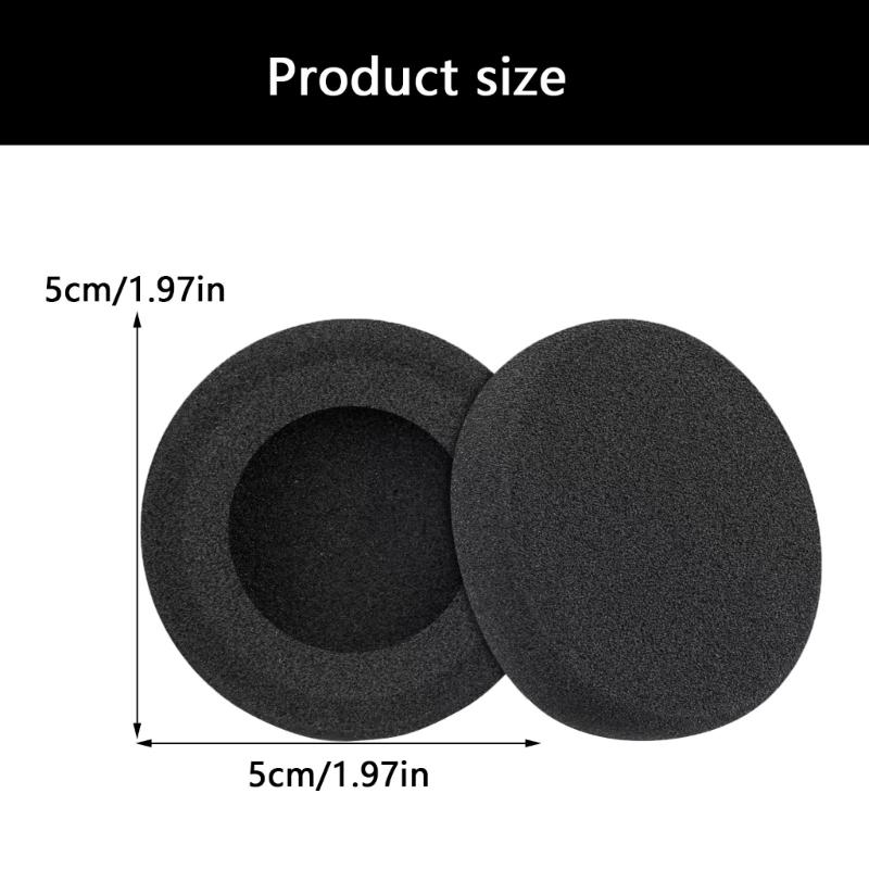 Soft Sponge Ear Cushions Enhances Noise Reductions Earmuff for PortaPro KSC11 KSC17 KSC75 Headphones Earpads Earcups