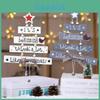 Exquisiter Weihnachtsanhänger aus Holz für elegante Heimparty-Dekoration