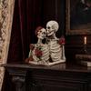 Dark Romantic Ornaments Skull Model Decoration & Gothic Couple Resin  Halloween Prop