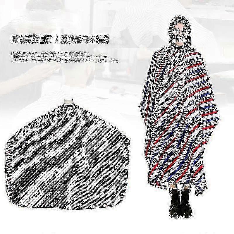Haircut Cloth Antistatic Cutting Hair Waterproof Pattern Gown Salon Barber Hairdressing Apron Hairdresser Capes Hairstyli Tool