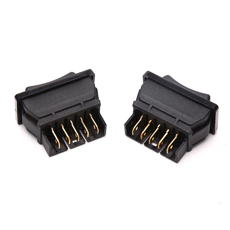 DPDT DC 12V 20A Universal Auto Car Power Window Switch 5 pins Black