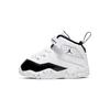 B'Loyal Abrasion Resistant Breathable Mid Top Basketball Shoes White Black Infant And Toddler CK1427-115