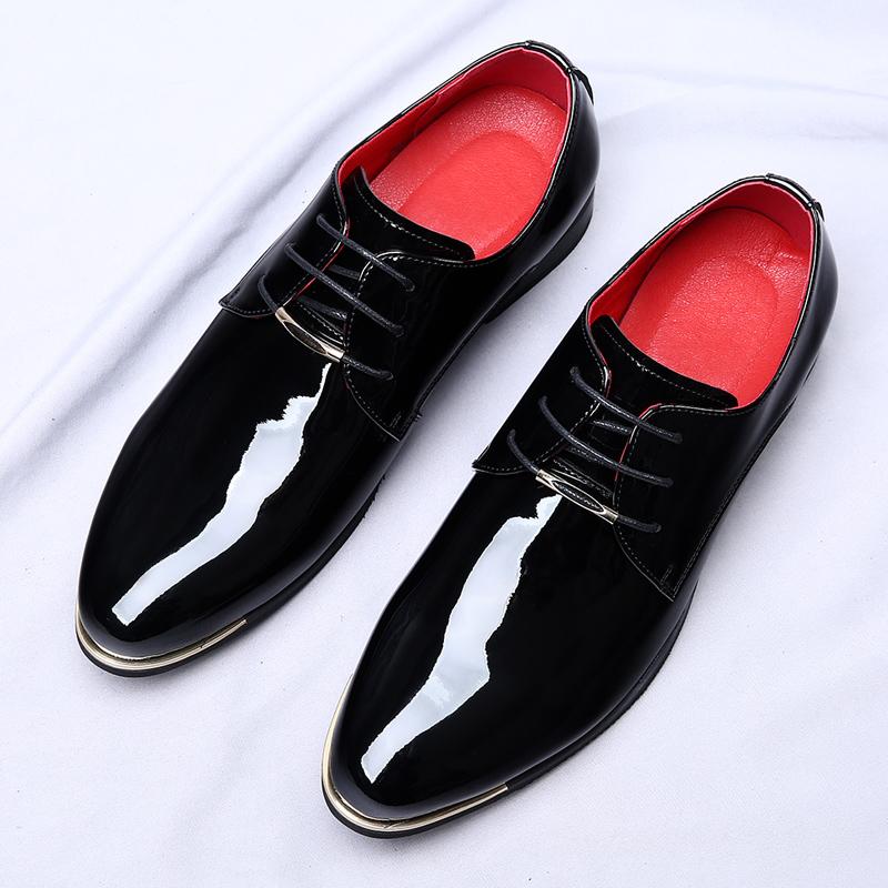 Fashion Luxury Business Wedding Derby Men's Leather Shoes Minimalist and Versatile Styles Outdoor Men's Shoes for Parties and Office