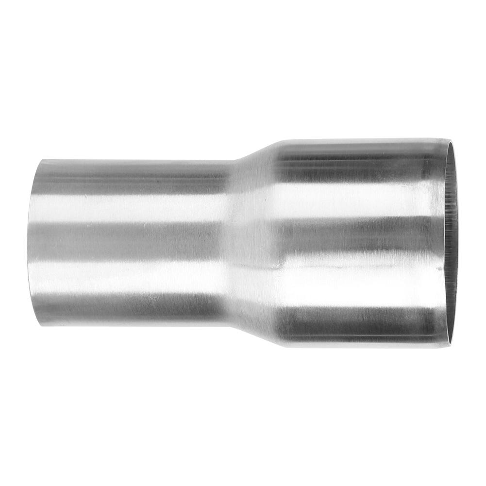 Stainless Steel Exhaust Pipe Connector Tube Adapter Reducer Modified Part