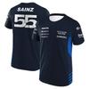F1 Nieuw Mannen T-shirt Race Competitie Kleding 2025 Hete Verkoop 55 Sainz Volgers Oversized T-shirt Motorfiets Sport T-shirts