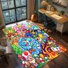 Super Mario Floor Mat Large Area Washable Rug Carpet Non Slip Home Decor Bedroom Gamer Room.-TING