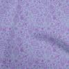 Cotton Flex Medium Purple Fabric Asian Floral Traditional Diy Clothing Quilting Fabric Print Fabric By Yard 40 Inch