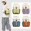 Outdoor Color Contrast Backpack Lightweight Sports Travel Bag Couple's Backpack Large Capacity Student Schoolbag