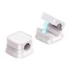 6Pcs Magnetic Cable Clip Organizer Adhesive Cable Management Clips Wire Phone USB Charger Cable Holder for Car Office Home Desktop Wall