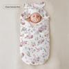 Large Cotton Swaddling Blanket for Newborns: Dual-Use, Detachable Liner, Washable for Autumn and Winter