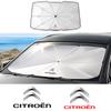 Automobilio priekinio stiklo apsauga nuo saulės skėtis Sulankstomas Citroen C3 C5 Aircross DS3 Crossback C4 Cactus Picasso Berlingo